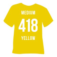 POLI-FLEX PREMIUM Flexfolie DIN A4 Medium-Yellow (418)