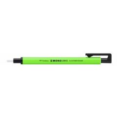 Tombow Precision eraser MONO zero navulb. rond neon green 2,3mm tip (EH-KUR63)