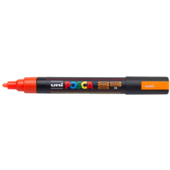 Uni Posca Verfmarker - lijndikte: 2,5 mm - PC-5M - Neon Oranje - F4