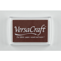 Tsukineko • VersaCraft Stempelkussen Groot Chocolate (VK-000-154) *