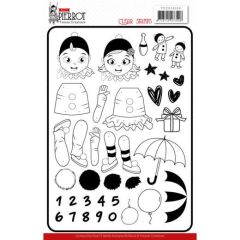 Clear Stamps - Yvonne Creations - Petit PierrotClear Stamps - Yvonne Creations- Pretty Pierrot 2 (AFGEPRIJSD)