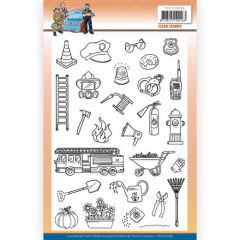 Clear Stamps - Yvonne Creations - Big Guys Professions (AFGEPRIJSD)