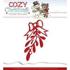 Die - Yvonne Creations - Cozy Christmas - Mistletoe (AFGEPRIJSD)