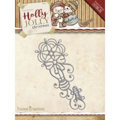 Die - Yvonne Creations - Holly Jolly - Ornament (AFGEPRIJSD)